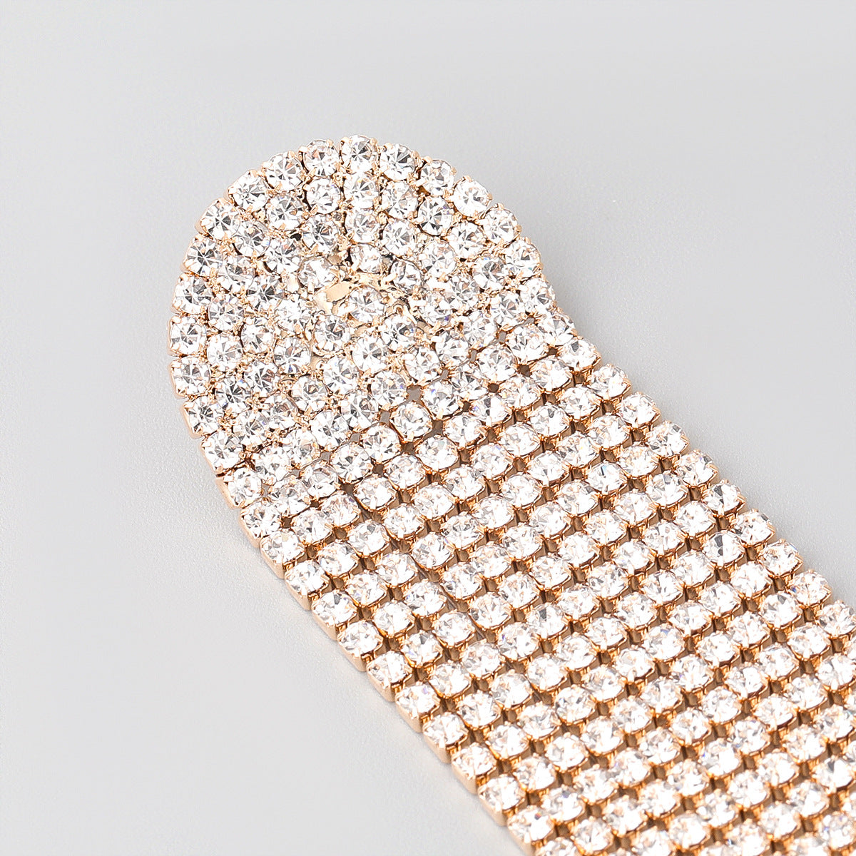 Super Sparkling Diamond Long Earrings