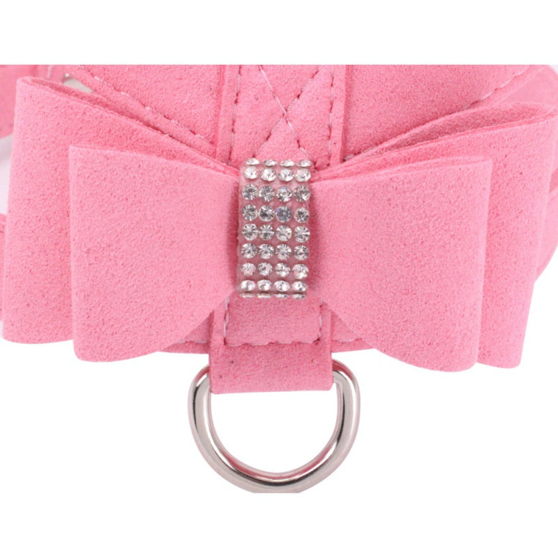 Shiny rhinestone chest pet harness