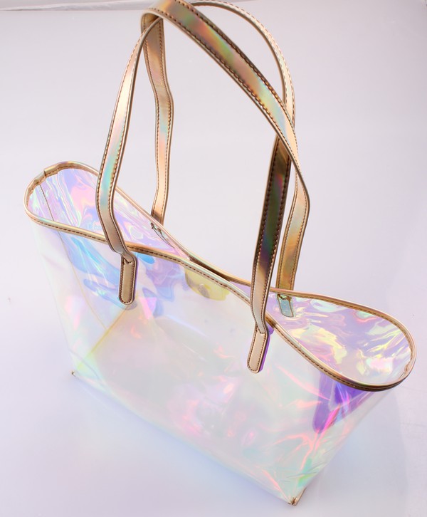 HOLOGRAPHIC TOTE BAG
