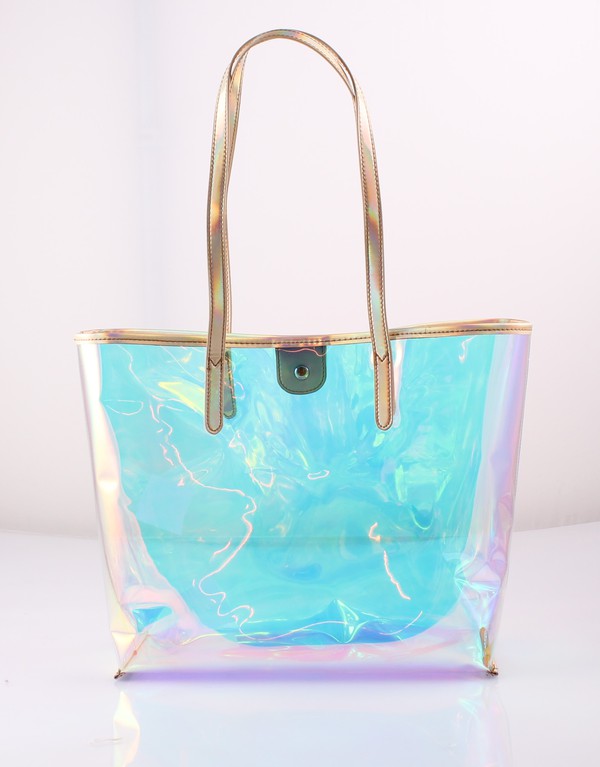 HOLOGRAPHIC TOTE BAG