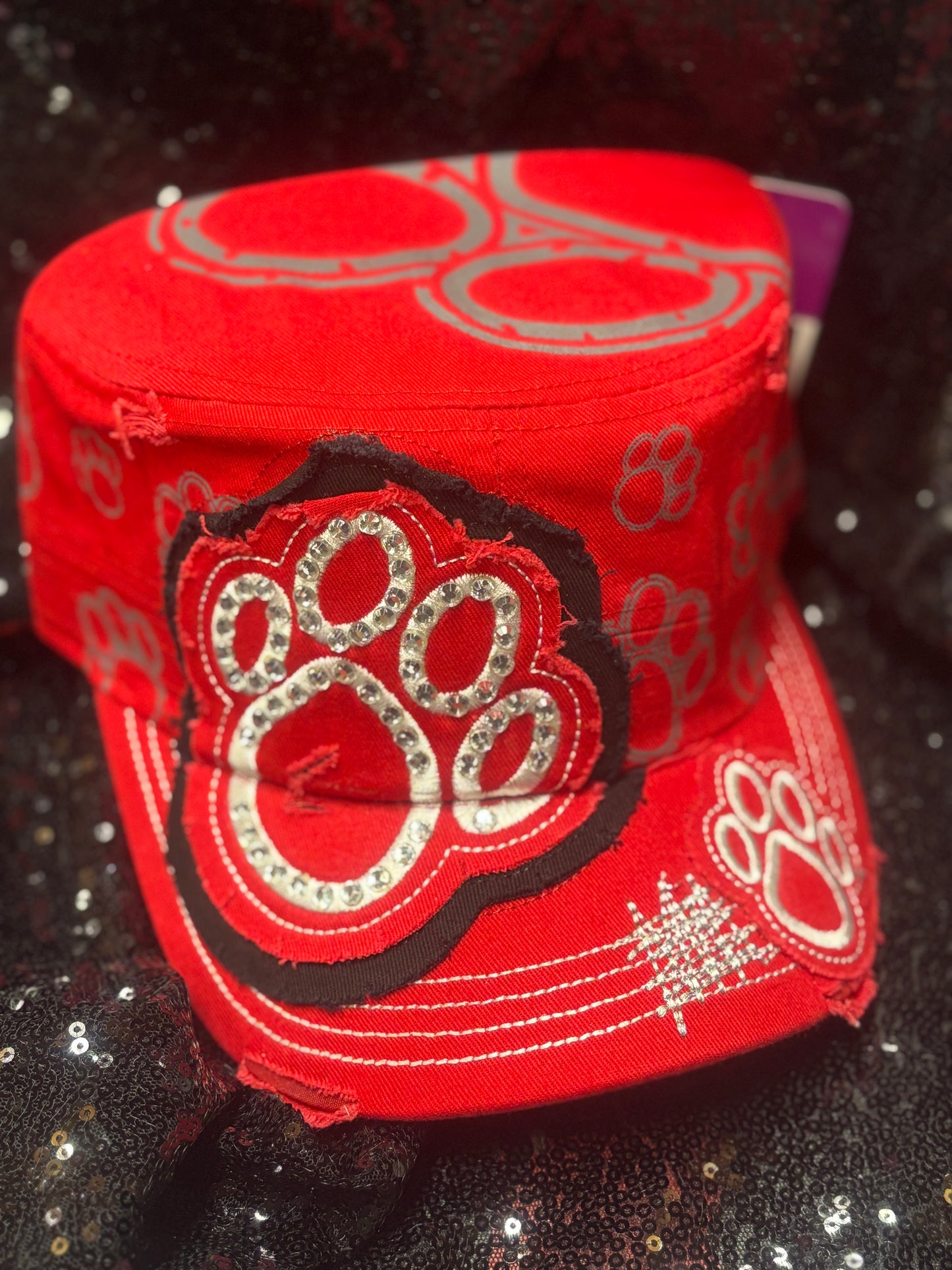 Blinged out Dog Lover hats🐾