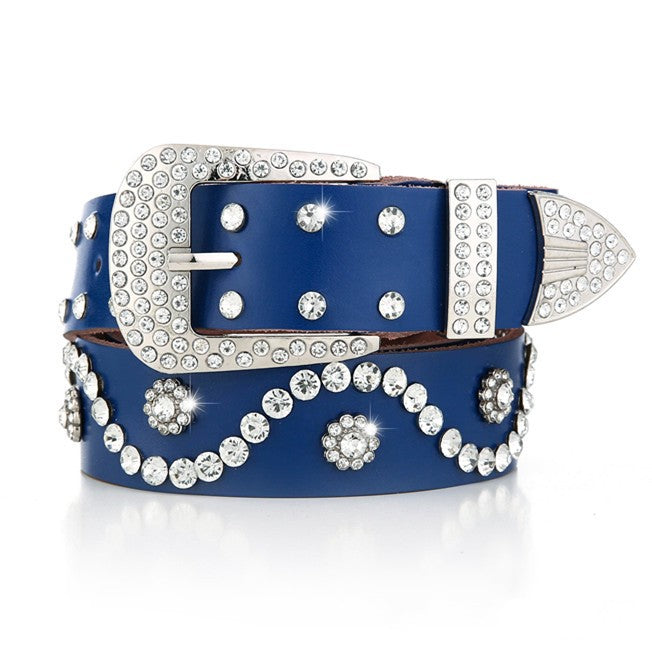Women's Rhinestone Full Diamond Inlaid Belt