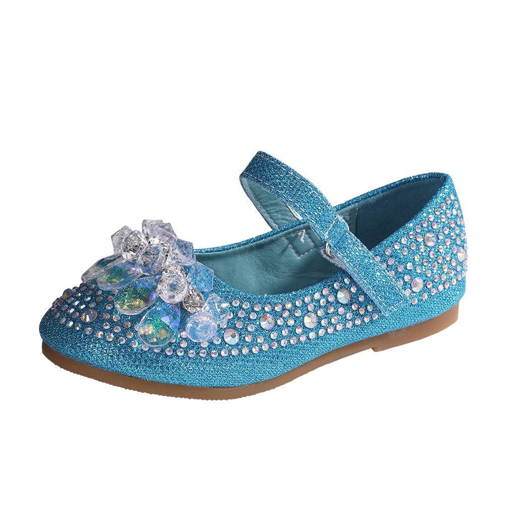 Rhinestone Girls' New Princess Shoes