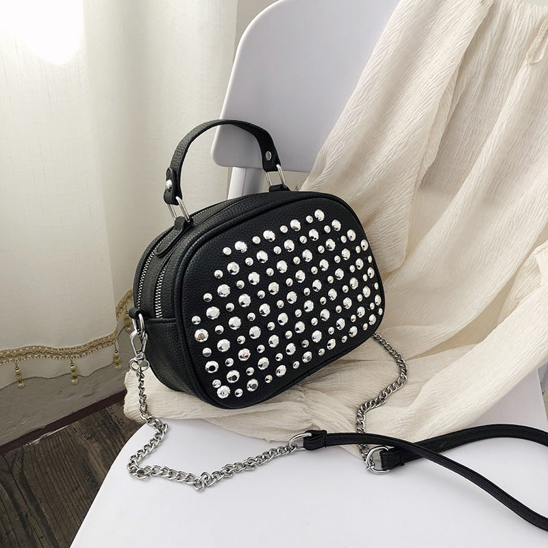 Diamond-Studded Women's Trend Chain Shoulder Bag