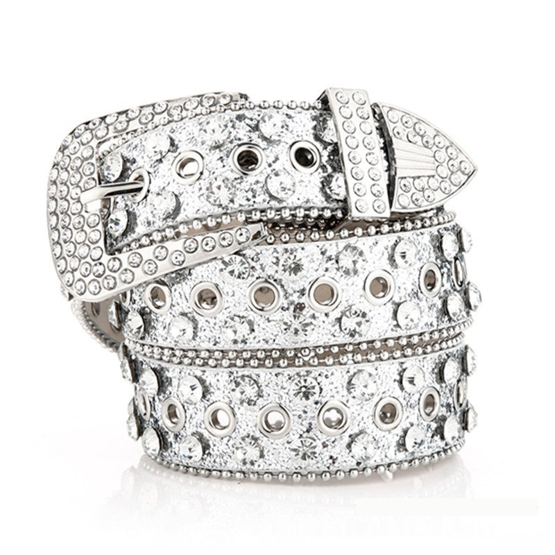 Women's Rhinestone Inlaid Decoration Belt