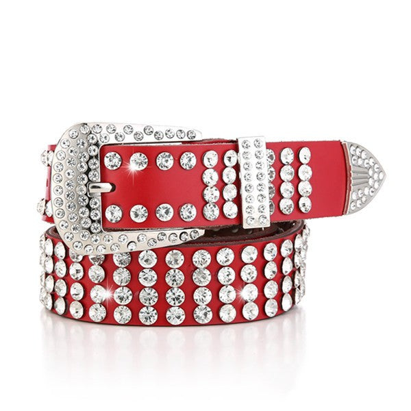 Women's Rhinestone Full Diamond Inlaid Belt