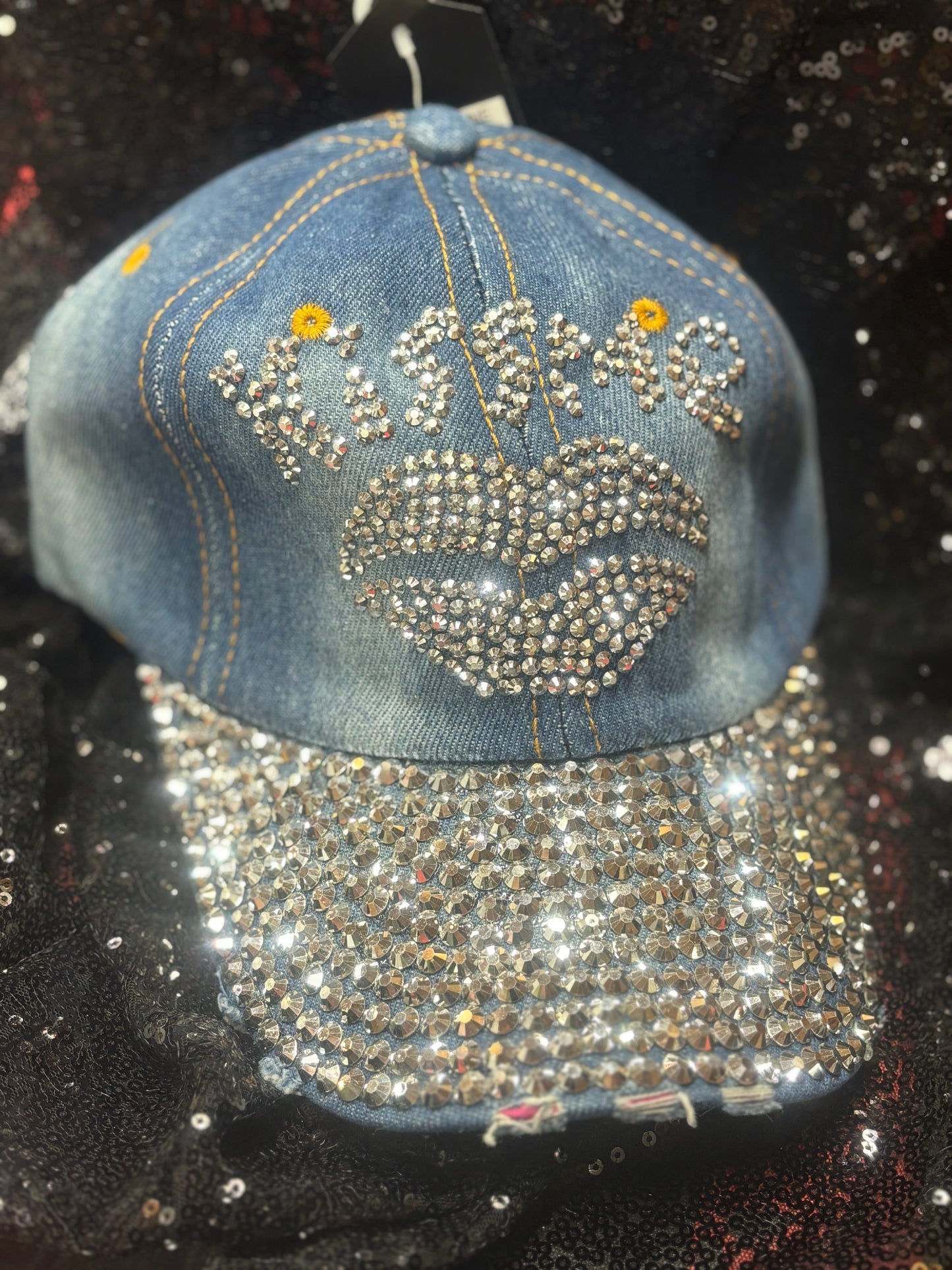 Kiss Me bling hats