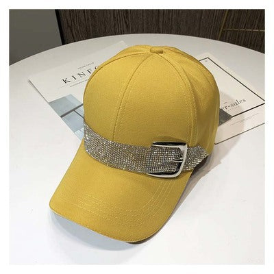 New Style Rhinestone Belt Hat Women