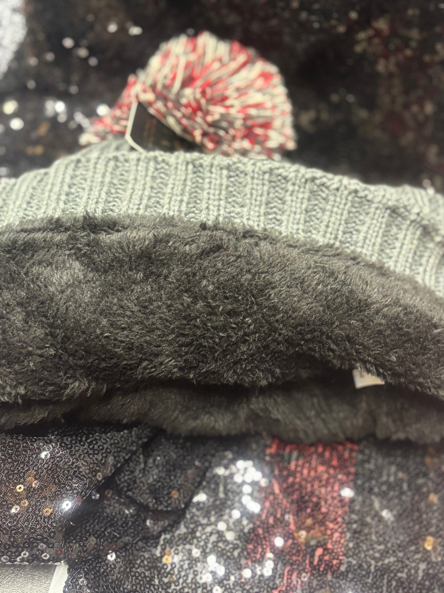 Fleece lined Flag Stocking Cap