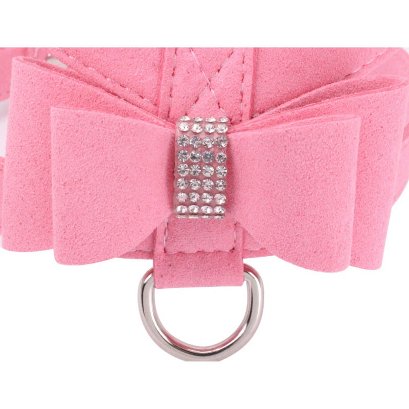 Shiny rhinestone chest pet harness