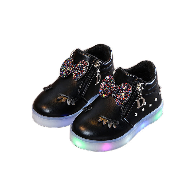 Rhinestone radiant shoes