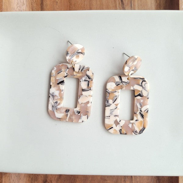 Margot Earrings - Sandstone