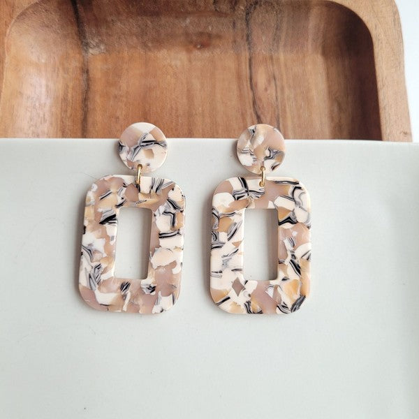 Margot Earrings - Sandstone