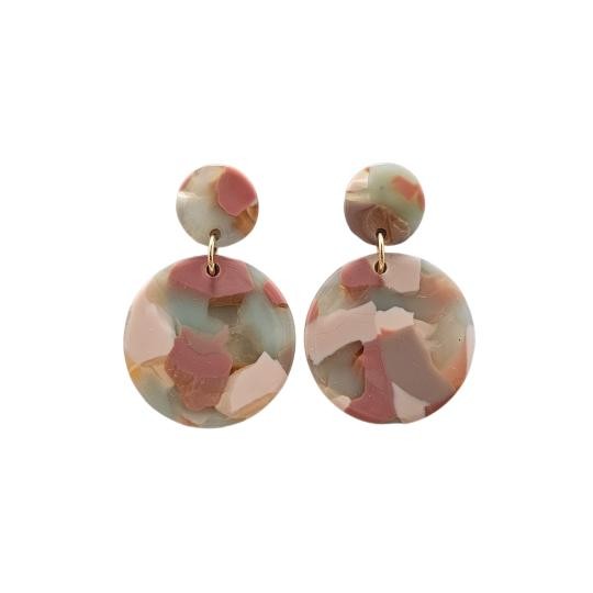 Addy Earrings - Camo Chic