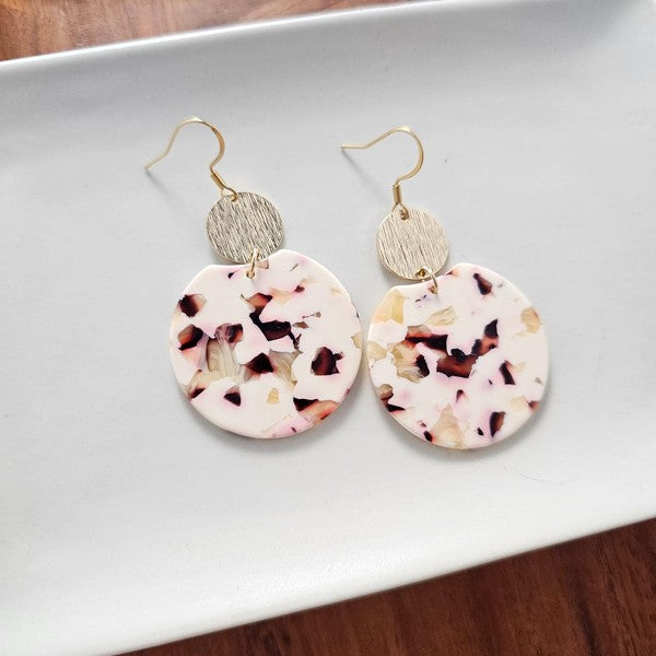 Zoey Earrings - Terrazzo