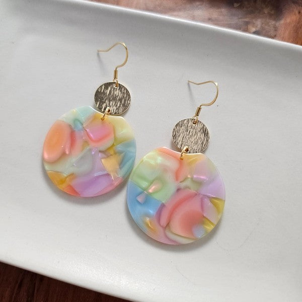 Zoey Earrings - Rainbow Delight