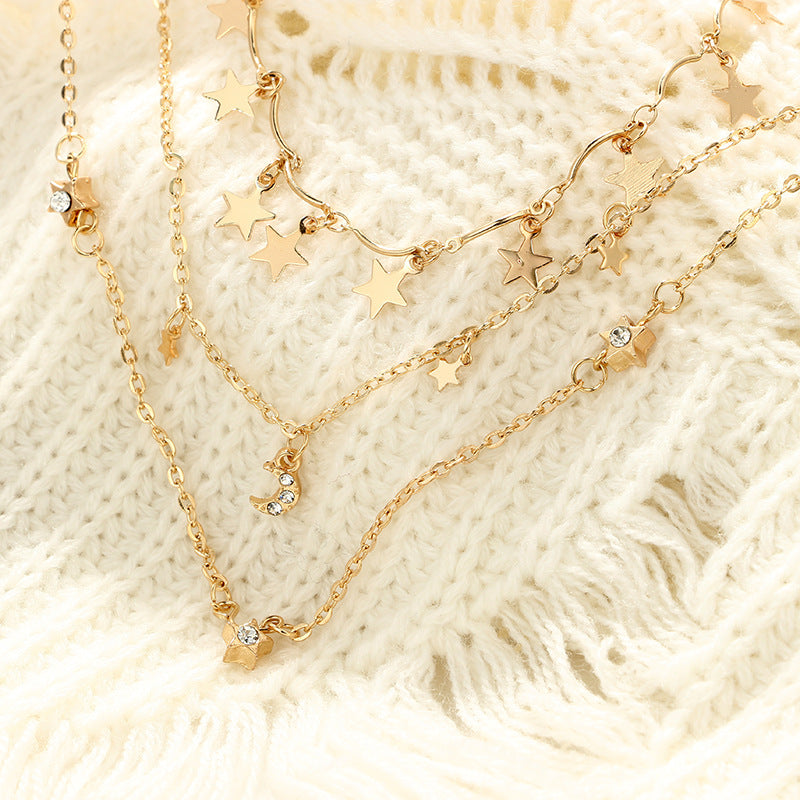 Diamond Starry Necklace