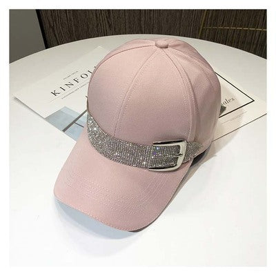 New Style Rhinestone Belt Hat Women