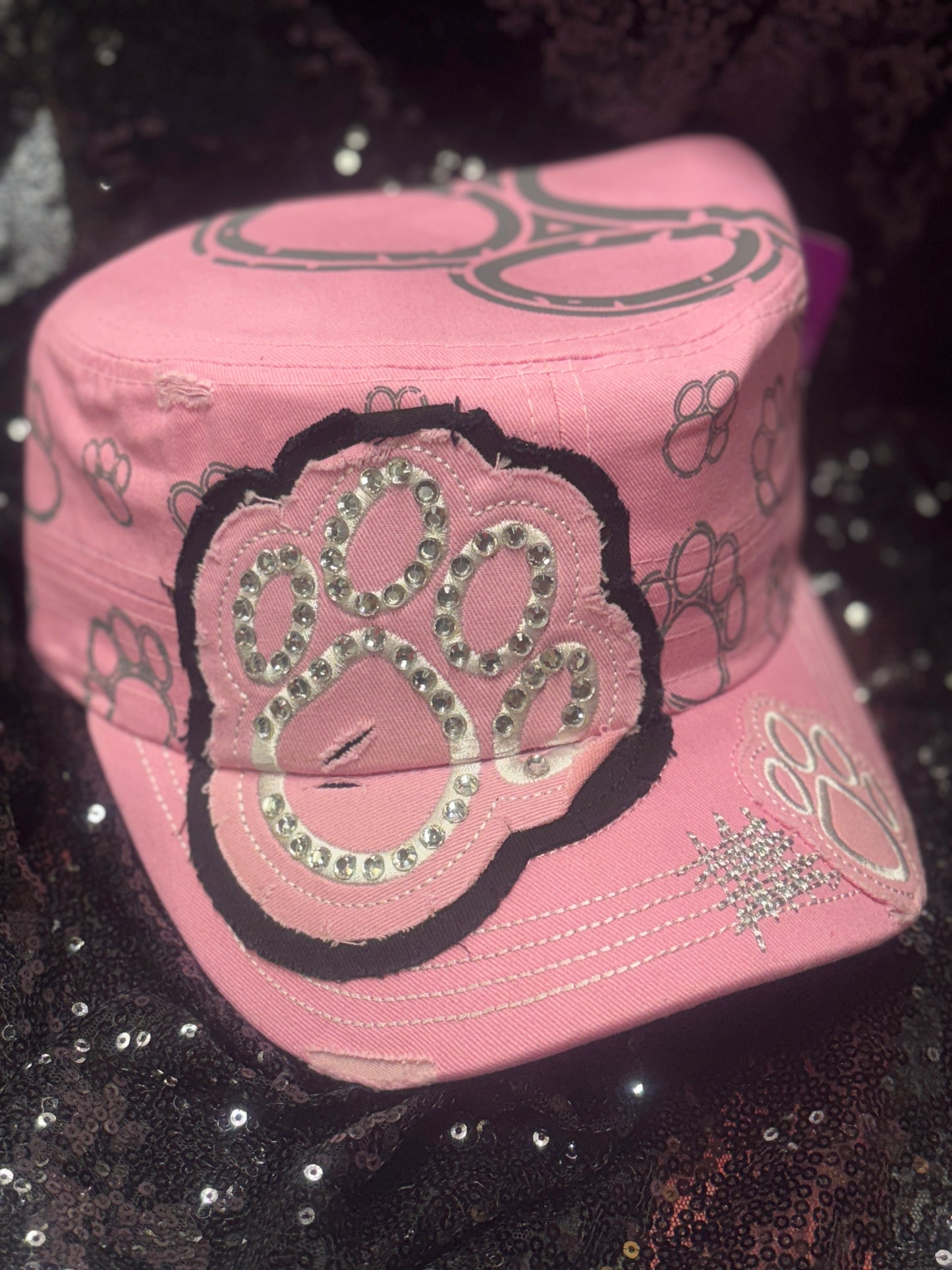 Blinged out Dog Lover hats🐾