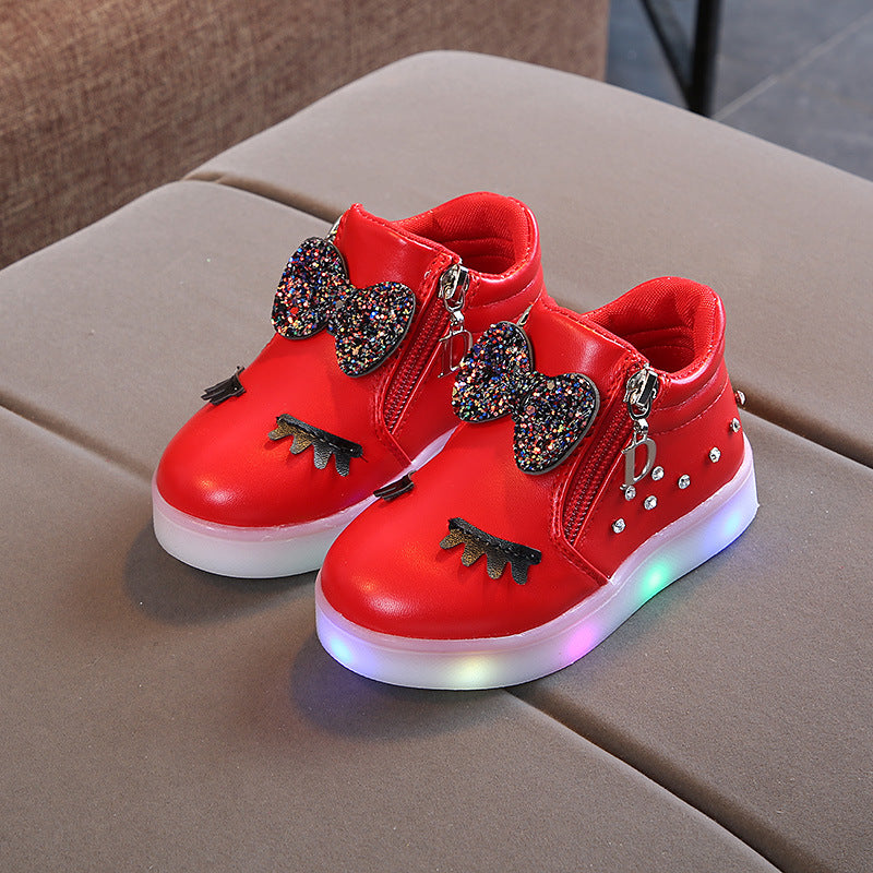 Rhinestone radiant shoes