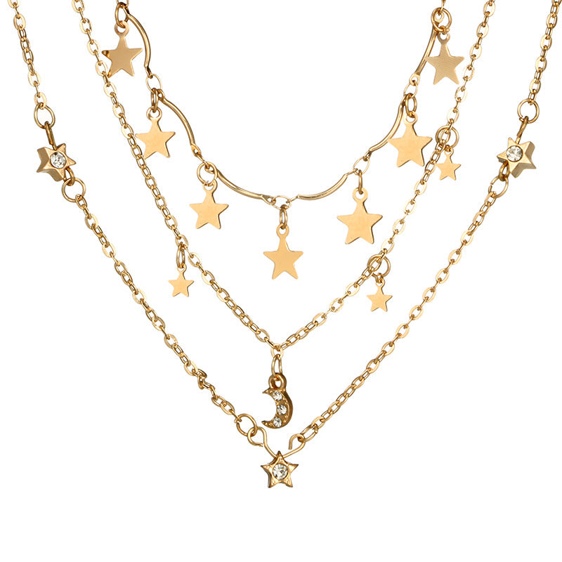 Diamond Starry Necklace