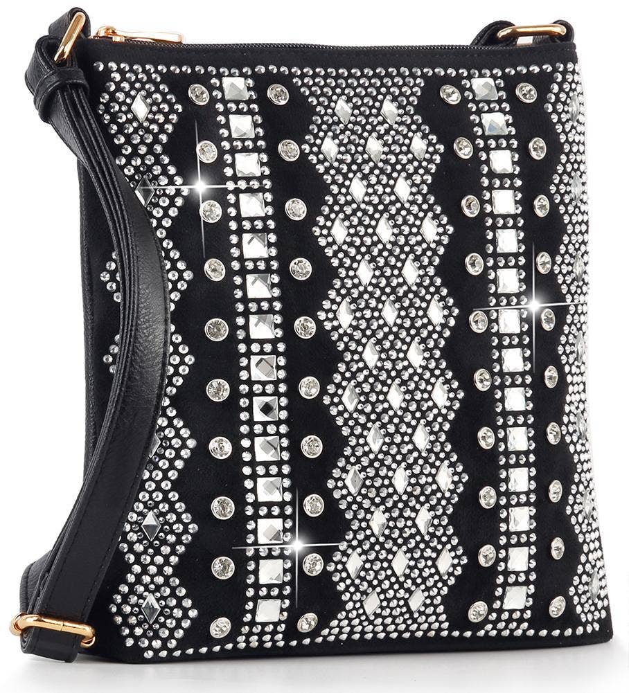 Dazzling Bling Pattern Crossbody Sling