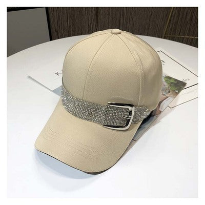 New Style Rhinestone Belt Hat Women