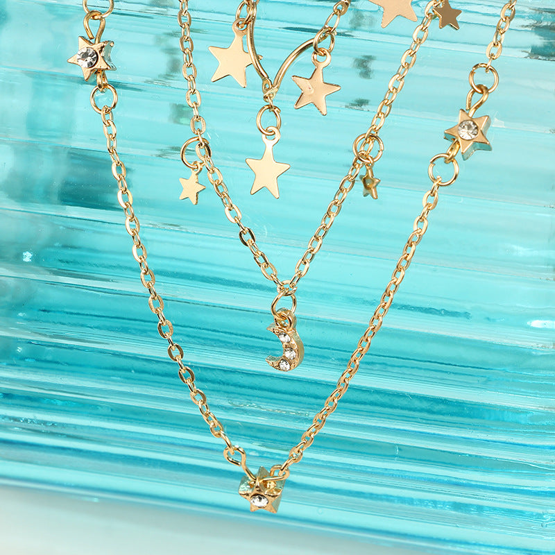 Diamond Starry Necklace