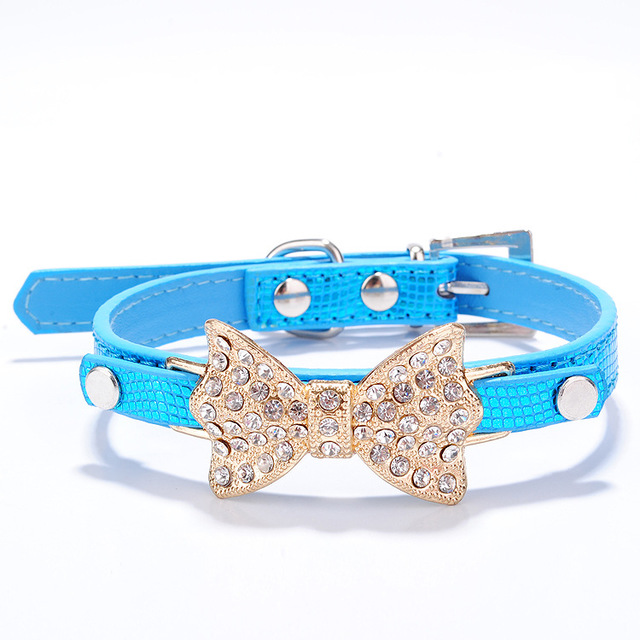 Bling rhinestone dog collar