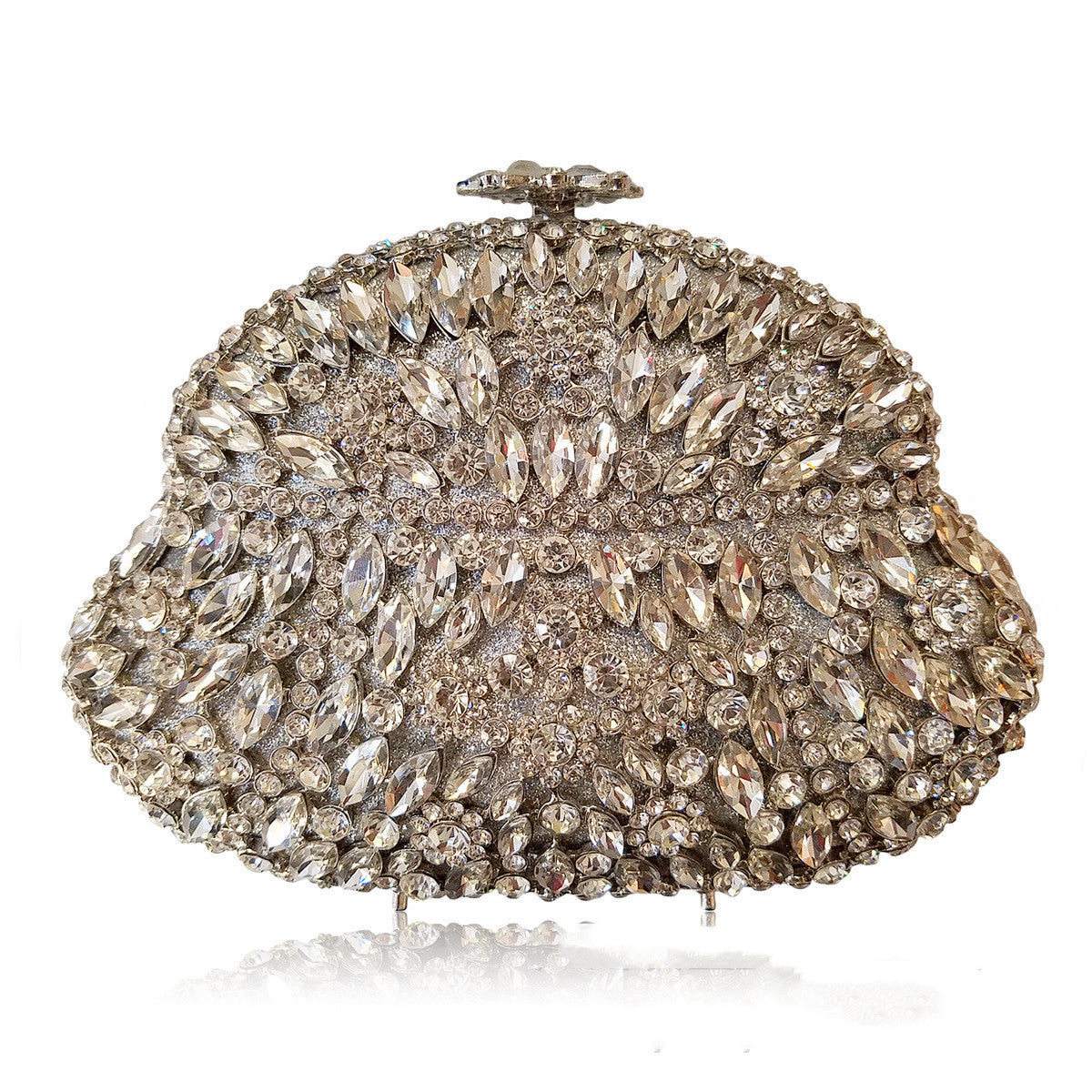 Women's Fashion Simple Rhinestone Evening Bag