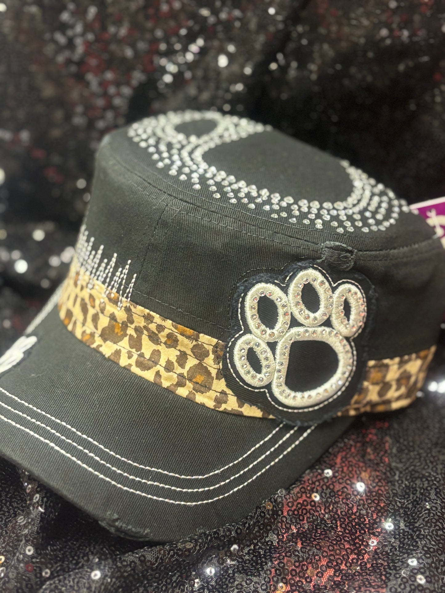 Blinged out Dog Lover hats🐾