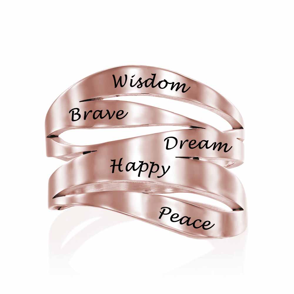 Elegant and radiant multi-ring surround ring