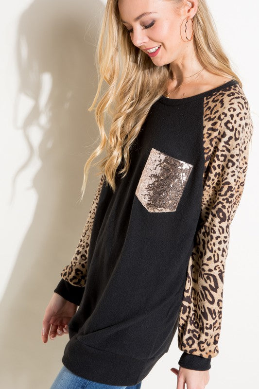 SEQUENCE POCKET TUNIC TOP