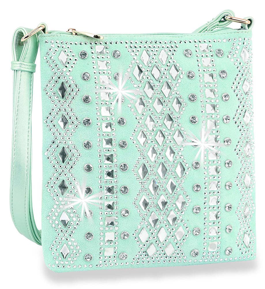 Dazzling Bling Pattern Crossbody Sling