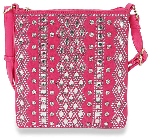 Dazzling Bling Pattern Crossbody Sling