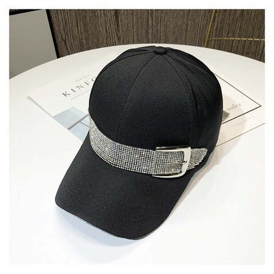 New Style Rhinestone Belt Hat Women