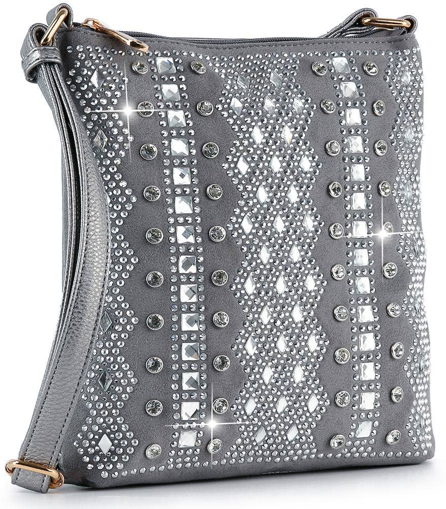Dazzling Bling Pattern Crossbody Sling