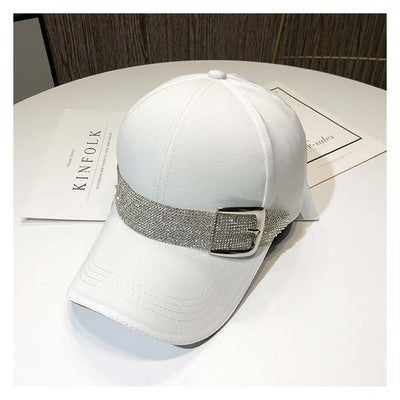 New Style Rhinestone Belt Hat Women