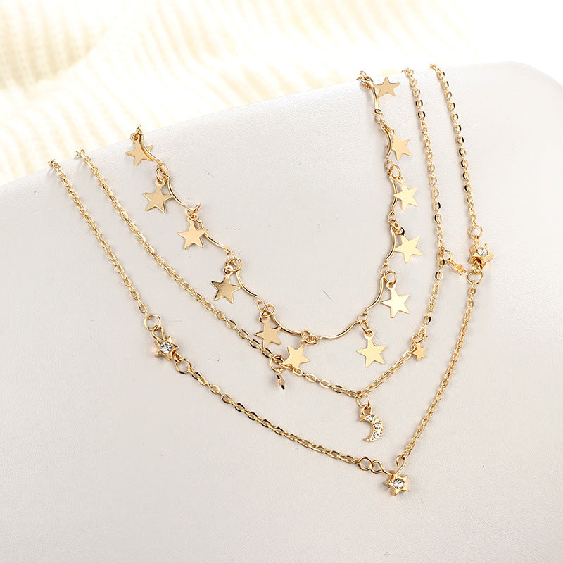 Diamond Starry Necklace