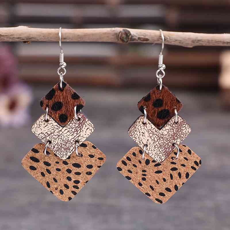 Alloy Drop Earrings